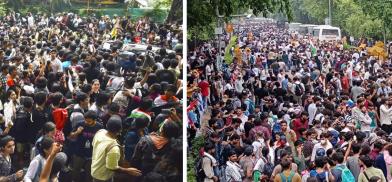 CJP protests in Mumbai and Delhi
