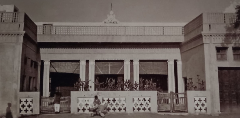 Faiz Manzil in its original grandeur. Photo: Family archives