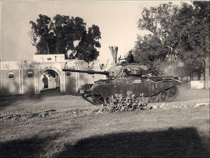 Hodson's Horse tank at Phillora Police Station