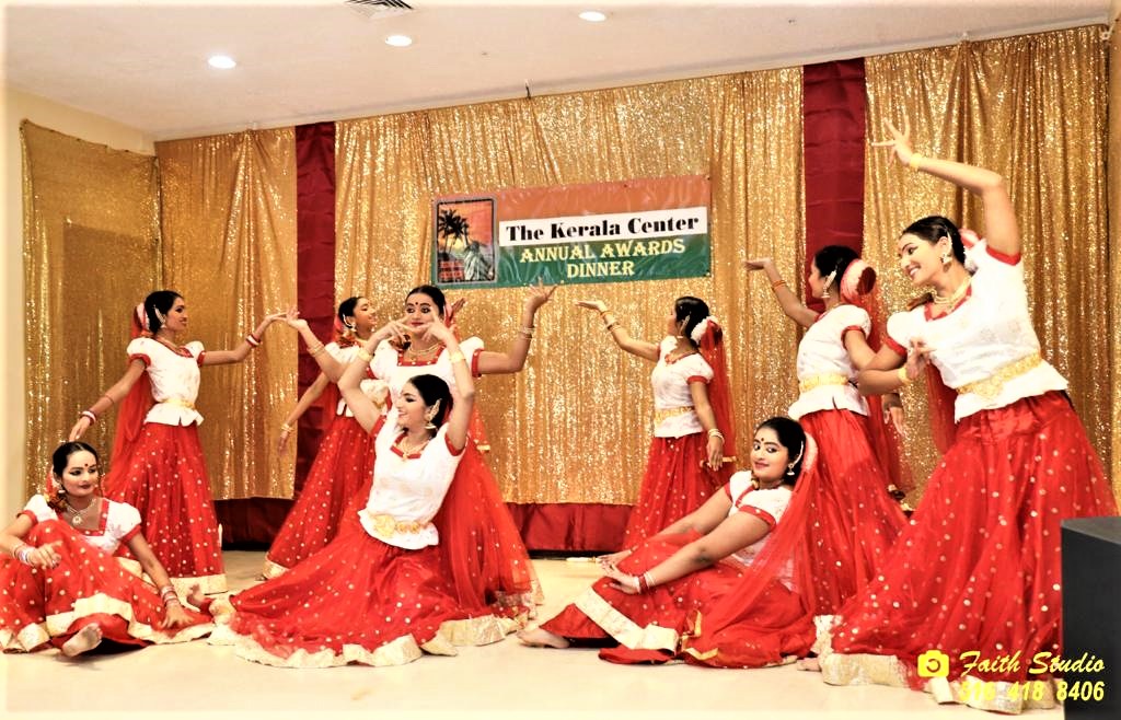 Dancers from Noopura School of Dance performing at the Awards Night