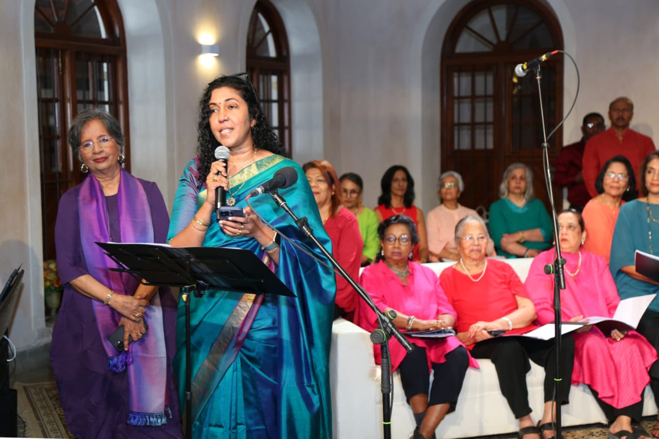 #SilverSongbirdsBengaluru #nirupamamenonrao  #southasian #srilankansingers #soulsoundsacademy