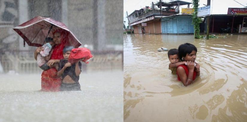 Flood in South Asia (Photo: Twitter)