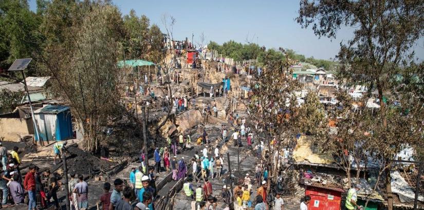 Rohingya refugees in Bangladesh (Photo: Wikipedia)