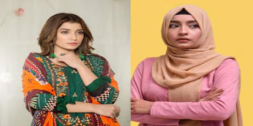 Indian and Pakistani women