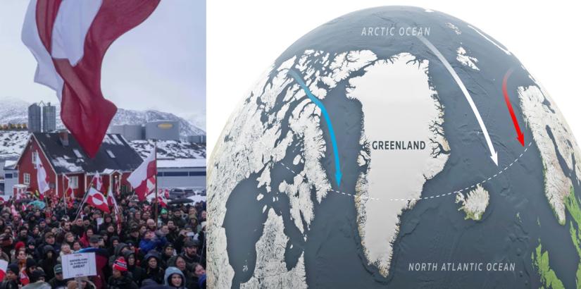 Greenland and Arctic Sea