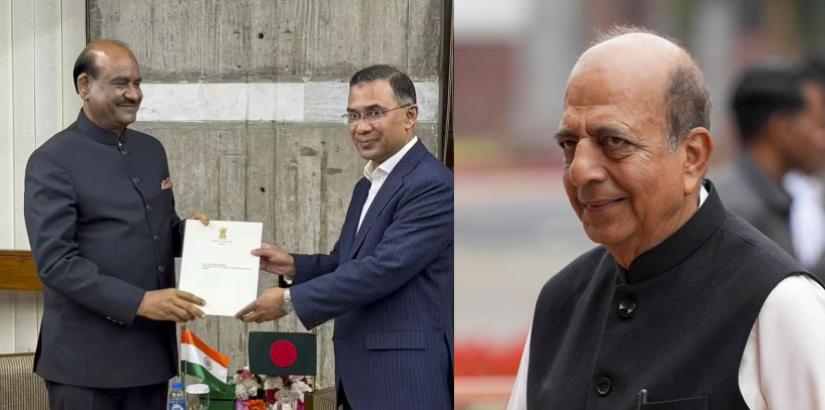 Indian speaker meeting Bangladesh PM and Dinesh Trivedi