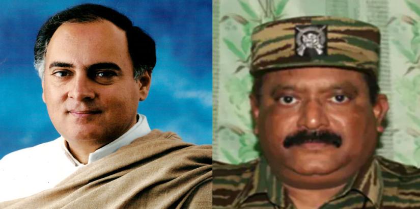 Rajiv Gandhi and Velupillai Prabhakaran
