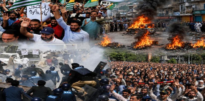 Violent clashes in Pakistan-occupied Kashmir (PoK)