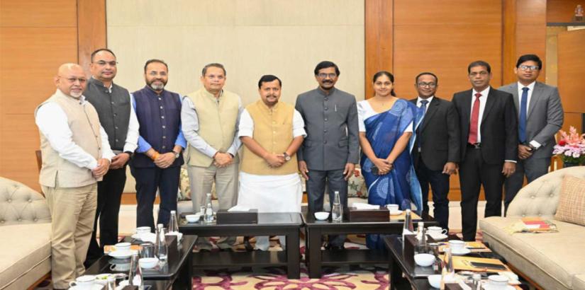 Sri Lanka's JVP delegation meet BJP national president