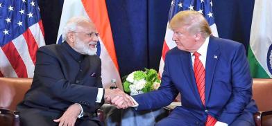 Prime Minister Narendra Modi and US President Donald Trump 