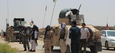 Afghan security force members take part in a military operation in Marja district of Helmand province, Afghanistan, July 18, 2019. (Xinhua/Abdul Aziz Safdari)