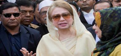 Former Bangladesh PM Khaleda Zia (File)