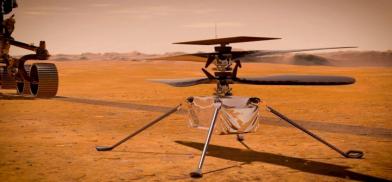 Mars 2020 helicopter