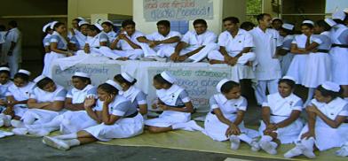 Sri Lankan nurses