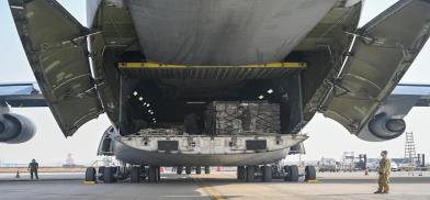 US aid arrives in Nepal