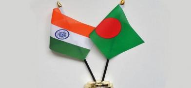 India-Bangladesh flags (File)