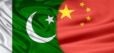 Pakistan-China flags (File)