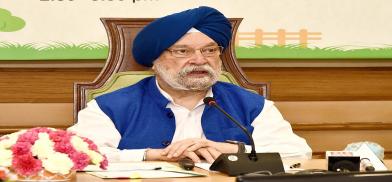 India's Civil Aviation Minister Hardeep Singh Puri