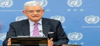United Nations General Assembly President Volkan Bozkir speaks at a news conference on Tuesday, May 4, 2021, at the UN headquarters. (Photo: UN) United Nations General Assembly President Volkan Bozkir speaks at a news conference on Tuesday, May 4, 2021, at the UN headquarters. (Photo: UN)