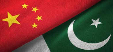 Pakistan-China flags (File)