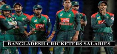 Bangladesh’s cricketers' salaries