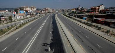 Lockdown in Kathmandu