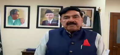 Pakistan Interior Minister Sheikh Rashid Ahmed