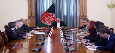 US peace envoy meets Afghan President Ghani