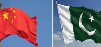 Pakistan-China flags (File)