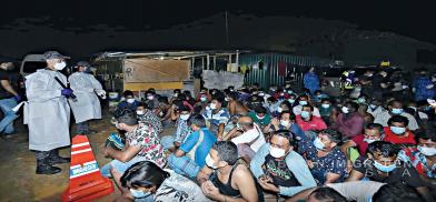 Malaysian immigration department arrested 309 migrants Malaysian immigration department arrested 309 migrants