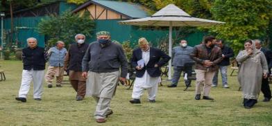 Two former Kashmir CMs Two former Kashmir CMs