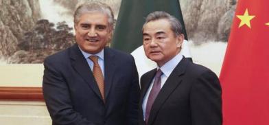 Pakistani Foreign Minister Shah Mahmood Qureshi and Chinese Foreign Minister Wang Yi