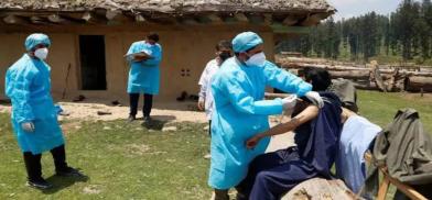 Covid vaccination campaign in Kashmir's villages Covid vaccination campaign in Kashmir's villages