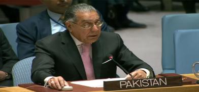 Pakistan's Permanent Representative Munir Akram