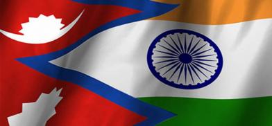 India-Nepal flags (File)