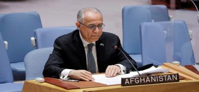 Ghulam Isaczai, the permanent representative of the elected government of Afghanistan Ghulam Isaczai, the permanent representative of the elected government of Afghanistan