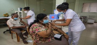 Sri Lanka has fully vaccinated about 40% of eligible people 