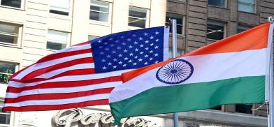 India-US flags (File)