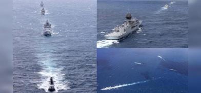 Indian Navy in bilateral exercise with Australian Navy