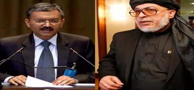 Ambassador Deepak Mittal and Sher Mohammad Abbas Stanekzai 