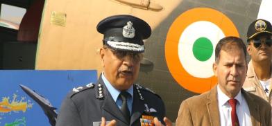 Air Officer Commanding in Chief Western Air Command, Air Marshal Amit Dev