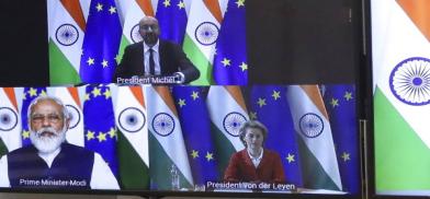 Virtual EU-India Leaders’ Meeting Virtual EU-India Leaders’ Meeting