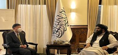 Chinese envoy in Kabul meets Taliban's Foreign Minister Chinese envoy in Kabul meets Taliban's Foreign Minister