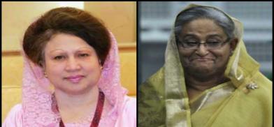 Khaleda Zia and PM Sheikh Hasina Khaleda Zia and PM Sheikh Hasina