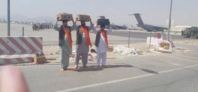 Two Sikhs, including head priest of a Kabul gurdwara, being evacuated to India Two Sikhs, including head priest of a Kabul gurdwara, being evacuated to India
