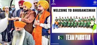 Punjab CM at Kartarpur Sahib and Pakistani hockey team in India