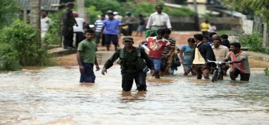 Heavy rains in Sri Lanka