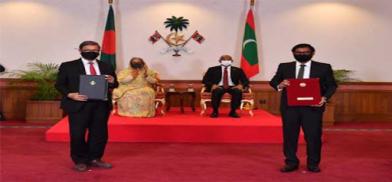 Bangladesh, Maldives sign three MoUs on Hasina's maiden visit 