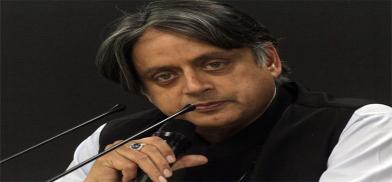 India's opposition Congress party MP Shashi Tharoor