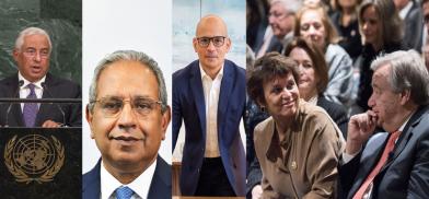 (From left) 1.Portugal's Prime Minister Antonio Luis Santos da Costa is of Indian descent from a Goan family. (Photo: UN) 2. Nelson de Sousa, Portugal's Planning Minister is of Indian descent from a Goan family. (Photo: Portuguese Govt) 3. Joao Leao, Portugal's Finance Minister is of Indian descent from a Goan family. (Photo: Portuguese Govt) 4. United Nations Secretary-General Antonio Guterres with his wife Catarina Marques de Almeida Vaz Pinto, who was born in Goa. (Photo: UN)